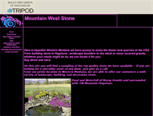 Tablet Screenshot of mountainwestmt.tripod.com