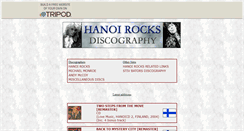 Desktop Screenshot of hanoi-rocks.tripod.com