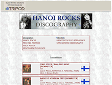 Tablet Screenshot of hanoi-rocks.tripod.com