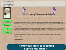 Tablet Screenshot of chocolatefantasy.tripod.com