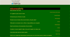 Desktop Screenshot of citas.tripod.com