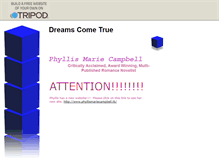 Tablet Screenshot of phyllismariecampbell.tripod.com