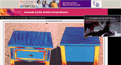 Desktop Screenshot of amandacurtisartist.tripod.com