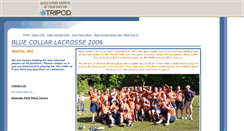 Desktop Screenshot of bluecollarlacrosse.tripod.com
