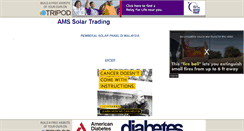 Desktop Screenshot of amssolar.tripod.com