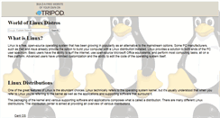 Desktop Screenshot of linuxdistros.tripod.com