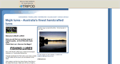 Desktop Screenshot of majiklures.tripod.com