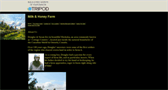 Desktop Screenshot of milkandhoneyfarm.tripod.com