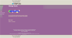 Desktop Screenshot of biosucks3.tripod.com