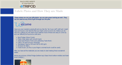 Desktop Screenshot of fabricplates.tripod.com