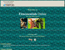 Tablet Screenshot of fitnessentials.tripod.com