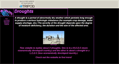 Desktop Screenshot of droughts.tripod.com