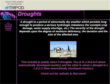Tablet Screenshot of droughts.tripod.com