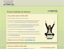 Tablet Screenshot of efeeme.tripod.com