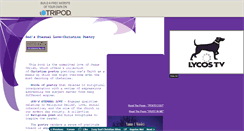 Desktop Screenshot of poetrybygod.tripod.com
