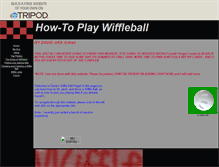 Tablet Screenshot of daveswiffleballtips.tripod.com