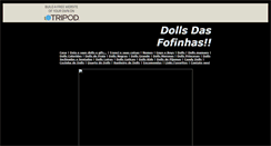 Desktop Screenshot of dollsfofinhas.br.tripod.com