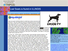 Tablet Screenshot of lostsearsisfound.tripod.com
