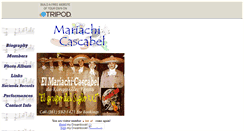 Desktop Screenshot of mariachicascabel.tripod.com