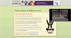 Desktop Screenshot of 2008horoscopes.tripod.com