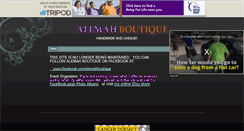 Desktop Screenshot of alemahboutique.tripod.com