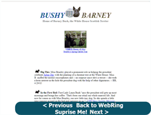 Tablet Screenshot of bushybarney.tripod.com