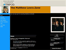 Tablet Screenshot of matthew-lewis-zone.tripod.com