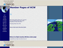 Tablet Screenshot of memberpageshcw.tripod.com