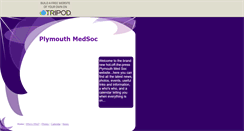 Desktop Screenshot of plymouthmedsoc.tripod.com