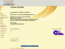 Tablet Screenshot of cousinsreunited.tripod.com