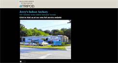 Desktop Screenshot of jerrysindoorarchery.tripod.com