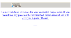 Desktop Screenshot of fceramics.tripod.com