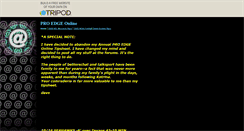 Desktop Screenshot of pro-edge.tripod.com