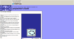 Desktop Screenshot of lampworkers-guild.tripod.com