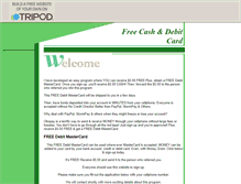 Tablet Screenshot of freecash-card.tripod.com