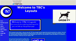 Desktop Screenshot of layoutsbytbc.tripod.com