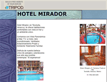 Tablet Screenshot of hotelmirador.tripod.com