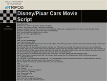 Tablet Screenshot of carsmoviescript.tripod.com