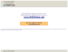Tablet Screenshot of dce.tripod.com