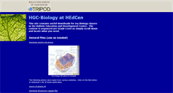Desktop Screenshot of hgc-bio.tripod.com