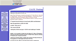 Desktop Screenshot of go2safe.tripod.com