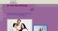 Desktop Screenshot of drkashyap.tripod.com
