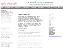 Tablet Screenshot of jainfriends.tripod.com