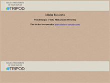 Tablet Screenshot of milenazlatarova.tripod.com