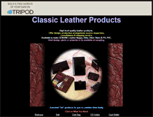 Tablet Screenshot of leathergift.tripod.com