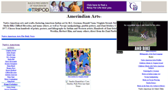 Desktop Screenshot of amerindianarts.tripod.com
