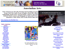 Tablet Screenshot of amerindianarts.tripod.com
