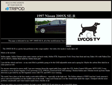 Tablet Screenshot of nissan200sx.tripod.com