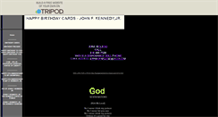 Desktop Screenshot of jfkjrhappybdcek.tripod.com