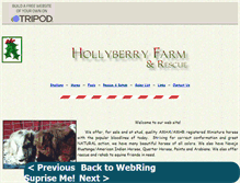 Tablet Screenshot of hollyberryfarm.tripod.com